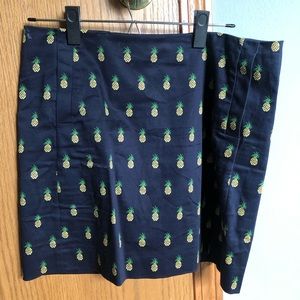 NWOT J. Crew pencil skirt with pockets!